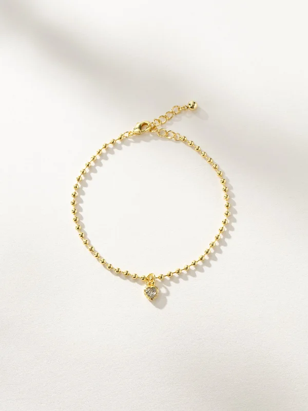 Crystal Heart Bracelet