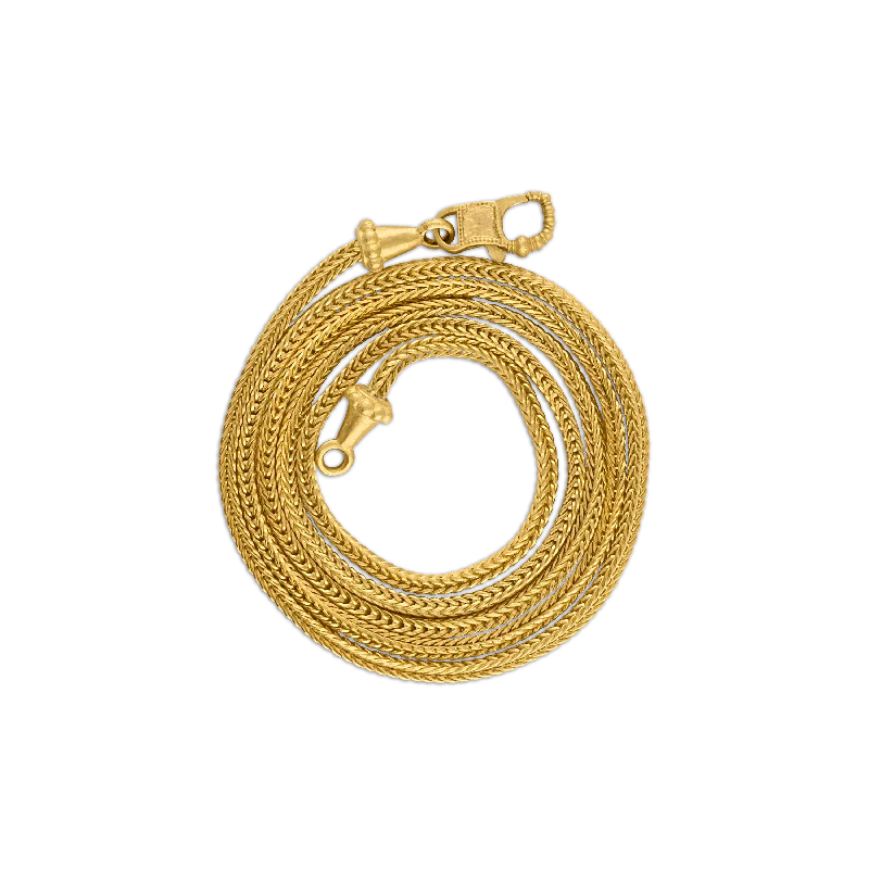 Duo Loop-in-Loop Chain with Fibula Clasp