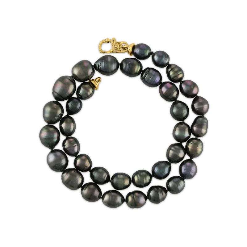 Tahitian Pearl Strand with Fibula Clasp