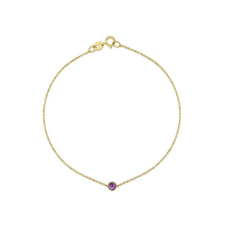 Baby Cab Bracelet - Amethyst